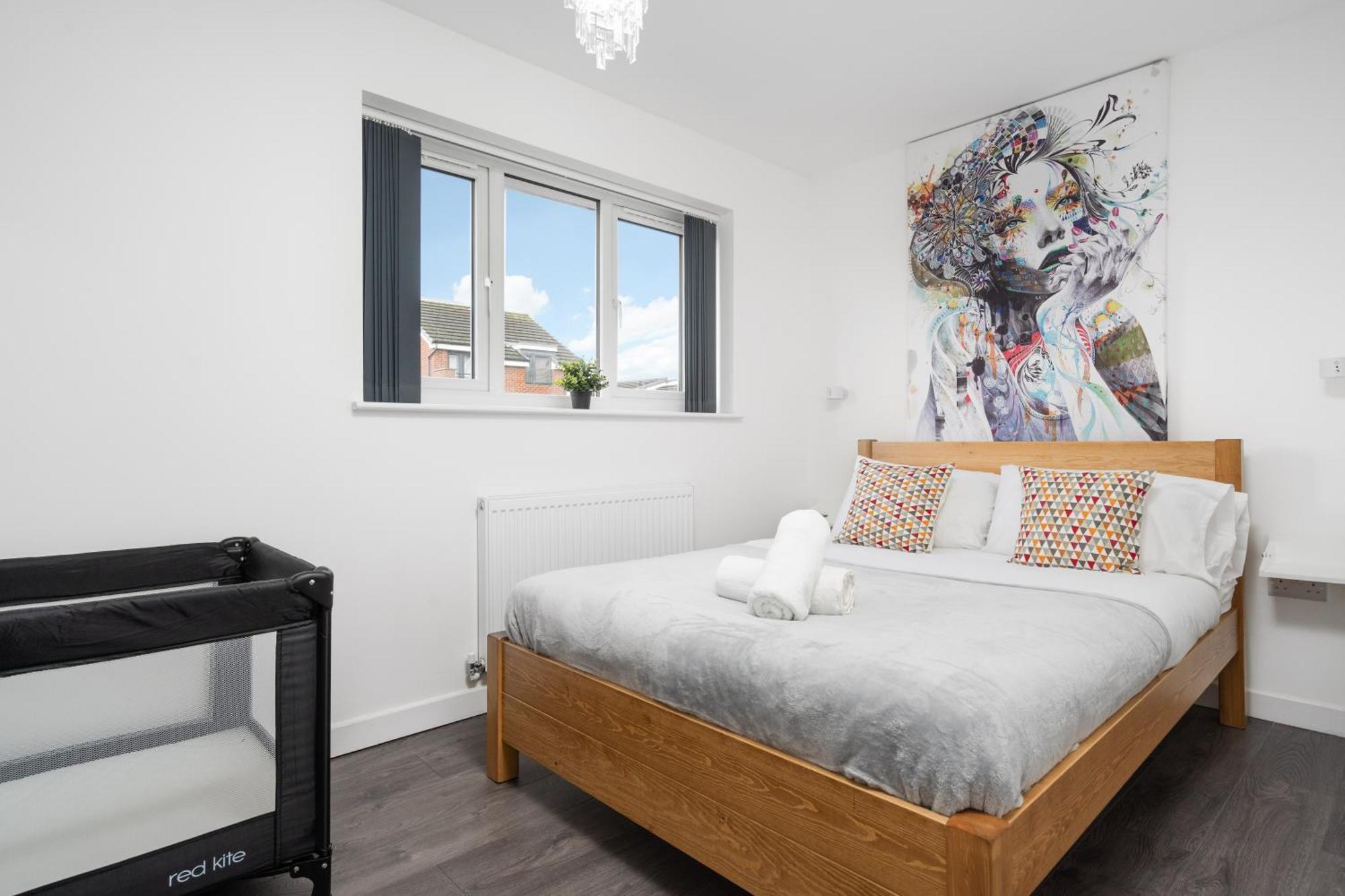 Dazzling & Modern 4bd - Coop Live - Etihad - Parking * Manchester