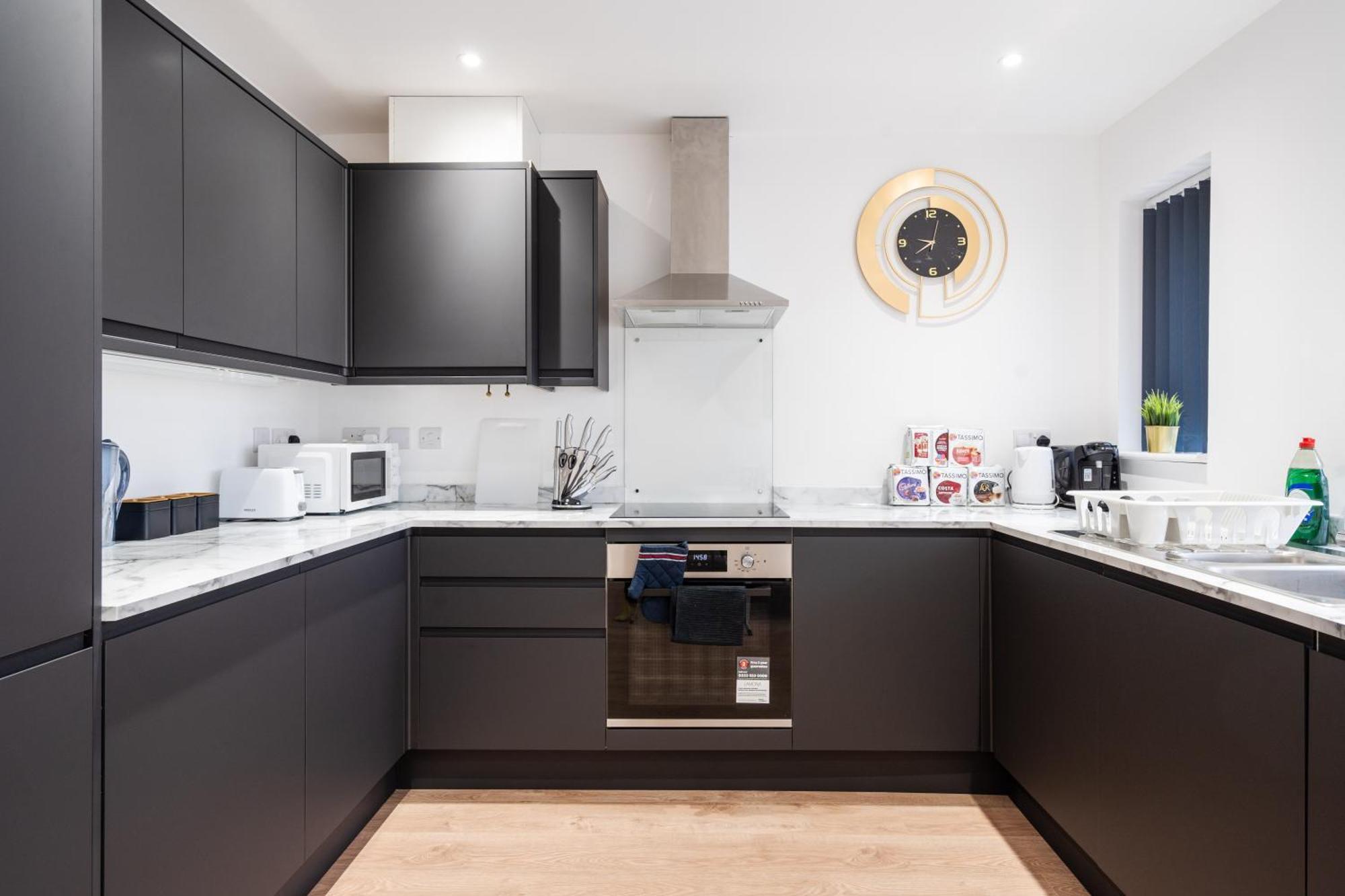 Dazzling & Modern 4bd - Coop Live - Etihad - Parking * Manchester
